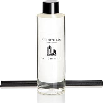 Chloefu LAN Hotel Scented Oil Diffuser Refill 200ml/6.76 fl oz Natural Essential Scented Oil - Best for Aromatherapy, SPA and Home, 0% Alcohol, Unique Blend to Promote Sleep & Relieve Stress