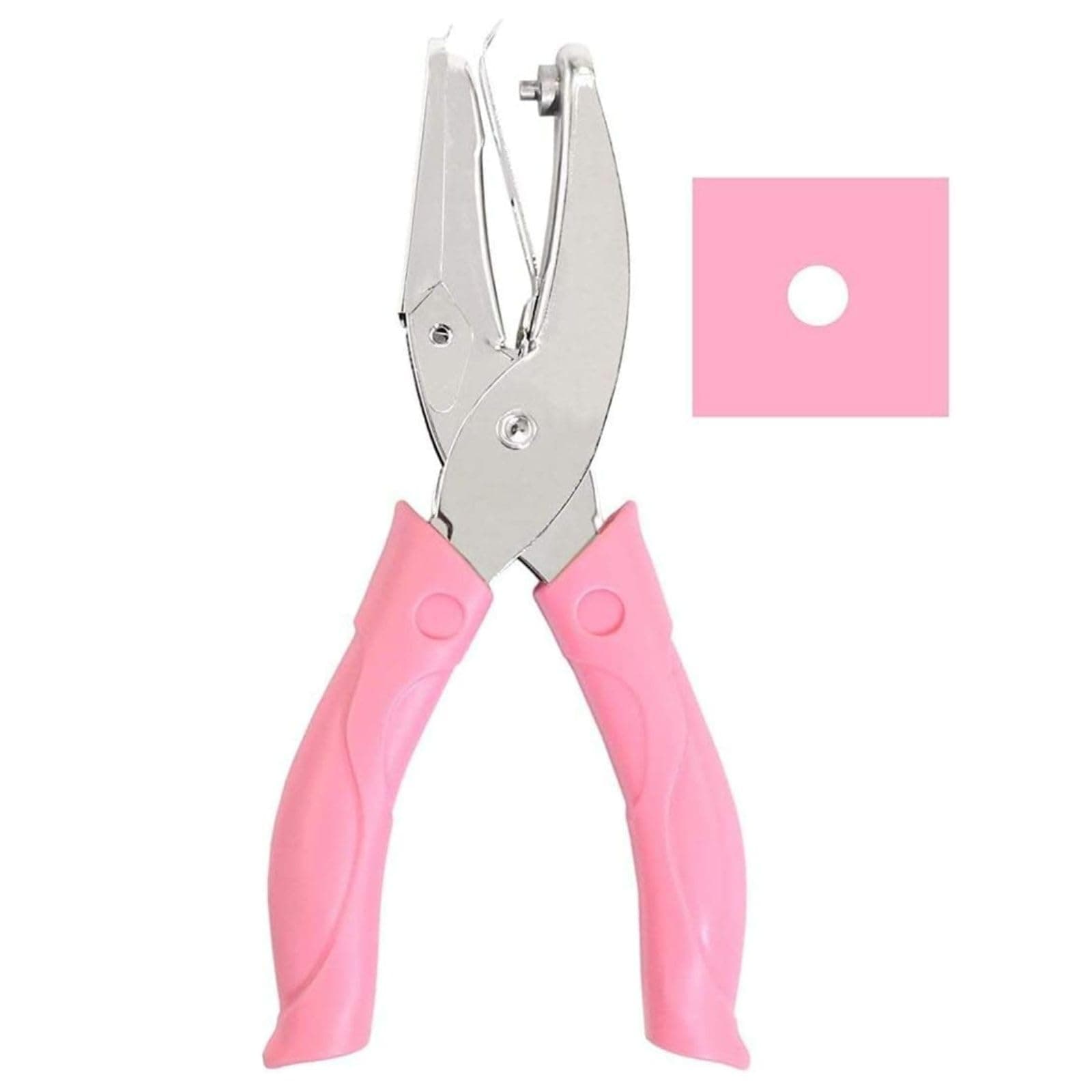 1/8 Inch Small Mini Tiny Circle Handheld Hole Paper Punch with Soft-Handled for Tags