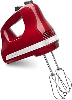 5 Ultra Power Speed Hand Mixer - KHM512, Empire Red