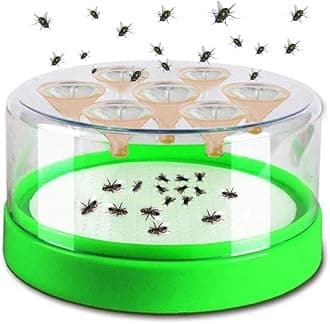 Fly Trap, Automatic Fly Catcher Fly Trap Box Fly Repellent Indoor Flytrap Catcher Hotel Home Fly Trap Device