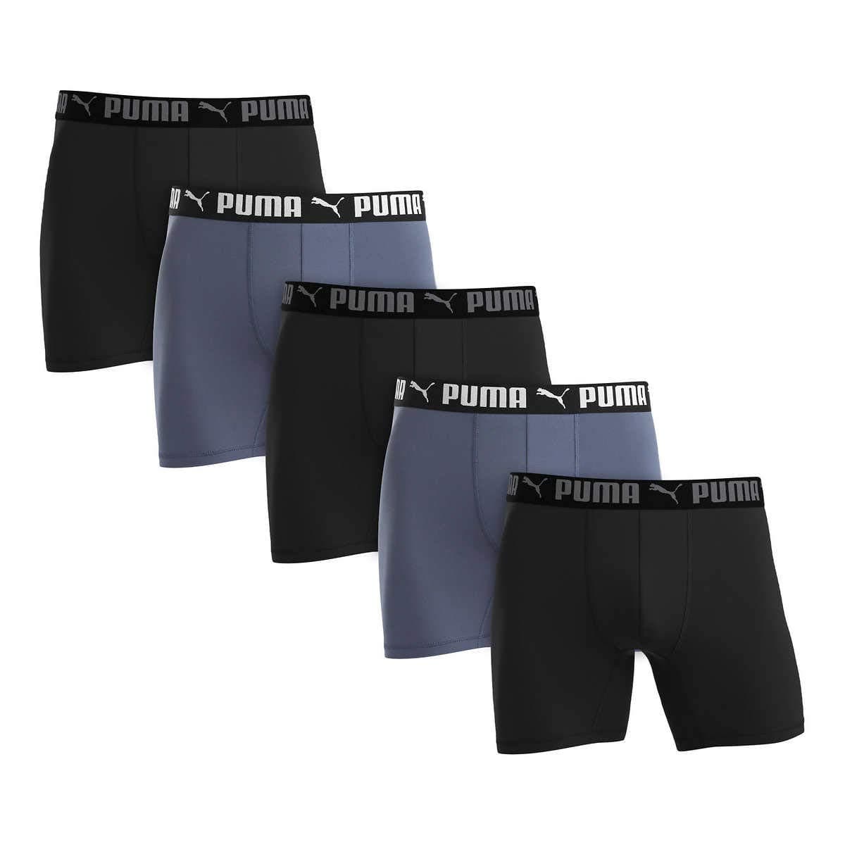 Men's Microfiber Boxer Brief, 5-pack