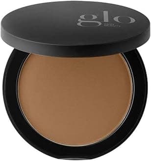 Glo Skin Beauty Pressed Base Powder Foundation Makeup (Chestnut Medium) - Flawless Coverage for a Radiant Natural, Second-Skin Finish