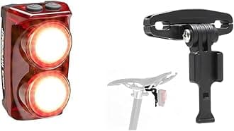 Cygolite Hypershot 350 & 250 Lumen Bicycle Taillight Models–7 Night & Daytime Modes–User Tunable Flash Speeds- Small & Durable–IP64 WaterResistant–Secure Hard Mount–USB Recharge–Great For Busy Streets