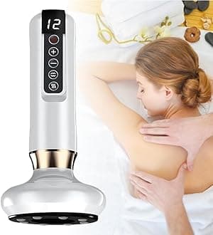 Bluile Anti Cellulite Massager - Vaovac Anti Cellulite Massage | Vacuum Therapys Body Sculptor | EMS Muscle Stimulator Percussion Massager | Wireless Cellulite Remover for Belly Neck Leg Hip Arms