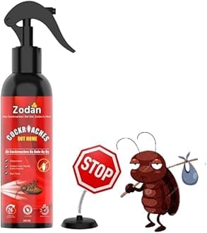 ZODAN Crawling Insect Killer Cockroach Killer Spray | Instant Kill | Cockroach Repellent Spray | Fresh Fragrance (Pack of 1)