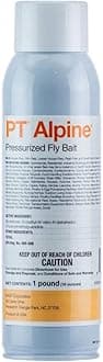 PT Alpine Pressurized Fly Bait Indoor & Outdoor Use Spray Can 16 oz.