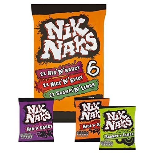 Nik Naks Assorted 25g x 6 per pack