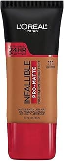 L’Oréal Paris Infallible Pro-Matte Foundation, Soft Sable [111], 1 fl; oz.