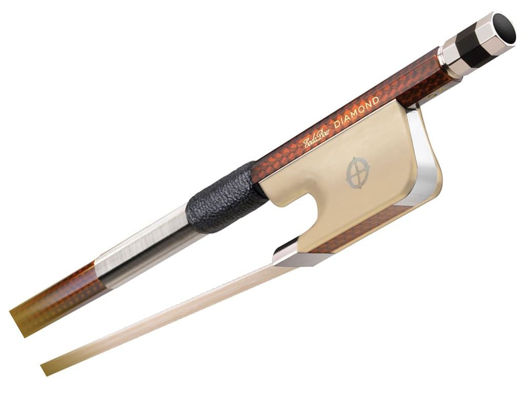 CodaBowDiamond GX Viola Bow - Alabaster DGB4A