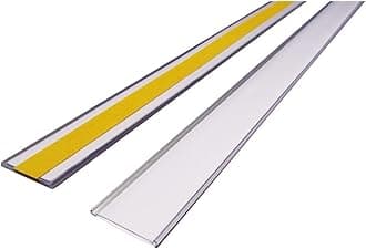 Self-Adhesive Ticket Holder, Identify Locations - Shelving And Racking Use, H.38X W. 1M, Pack of 10