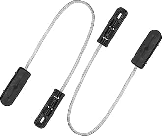 Dishwasher Door Hinge Cable Assembly - For LG (Pack Of 2), White