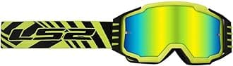 Helmets Charger Pro Motorcycle OTG Goggle (Hi-Viz Yellow with Yellow Iridium Lens)