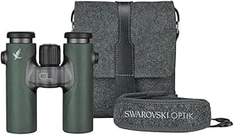 Swarovski Optik 10x30 CL Companion Wild Nature Waterproof Roof Prism Binocular with 6.2 Degree Angle of View, Green