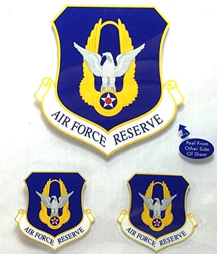 Air Force Reserve 3-Pack Removable Window Decals
