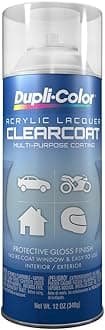 Dupli-Color EDAL16957 Premium Lacquer, Gloss – Clear Spray Paint - 12 oz. Aerosol Can