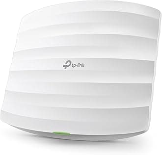EAP223 w/No Adapter Omada AC1350 Gigabit Wireless Access Point Business WiFi Solution w/Mesh Support, Seamless Roaming & MU-MIMO PoE Powered SDN Integrated Cloud Access & Omada App