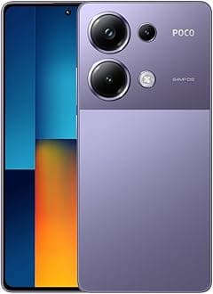 Poco M6 Pro 4G LTE (for tmobile Mint Tello Global) (512GB + 12GB) 64MP Triple Camera 6.67" Octa Core Unlocked (Purple Global ROM)