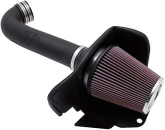 K&N 63-1563 Washable and Reusable Car Performance Intake Kit, Red
