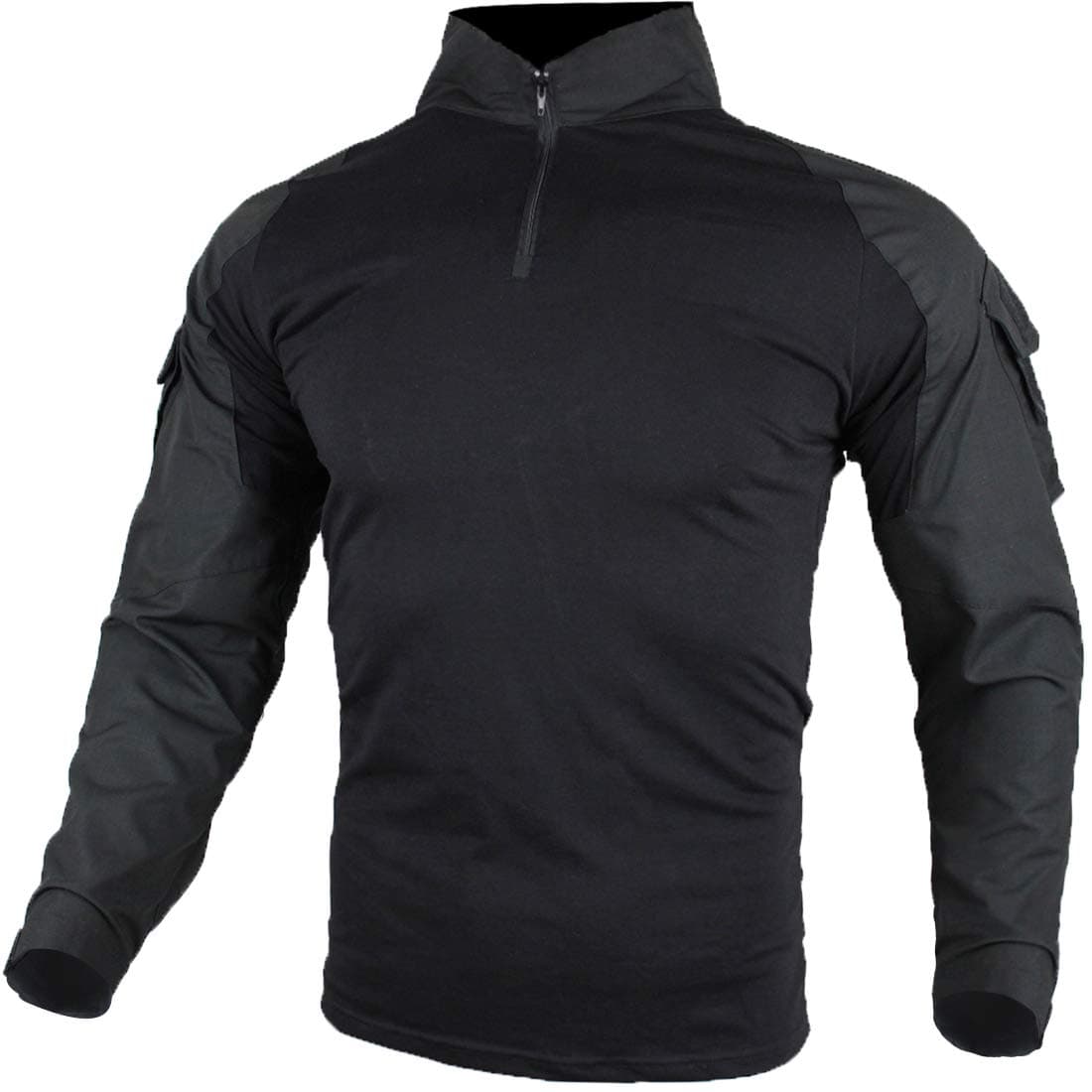 Tactical Combat Shirt, Ripstop Breathable Multicam T Shirt for Hunting Military Airsoft