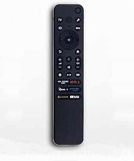 RMF-TX920U Voice Remote for Sony Smart TV Remote Replacement (Backlight) for Sony Bravia 7 Bravia 8 Bravia 9 TVs 2024