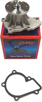 OAW N1400 Engine Water Pump for 93-10 Nissan Pickup, 98-04 Frontier, 89-98 240SX, 00-04 Xterra, 90-94 D21 KA24E KA24DE 2.4L