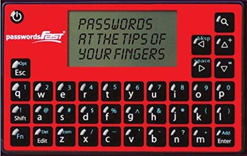 passwordsFAST Stand Alone Electronic Password Keeper
