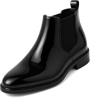 Men's Slip On Fashion Chelsea Boots | High Tops, Soft Cushioned Insole, Comfortable Fit, Trendy, Stylish Boots