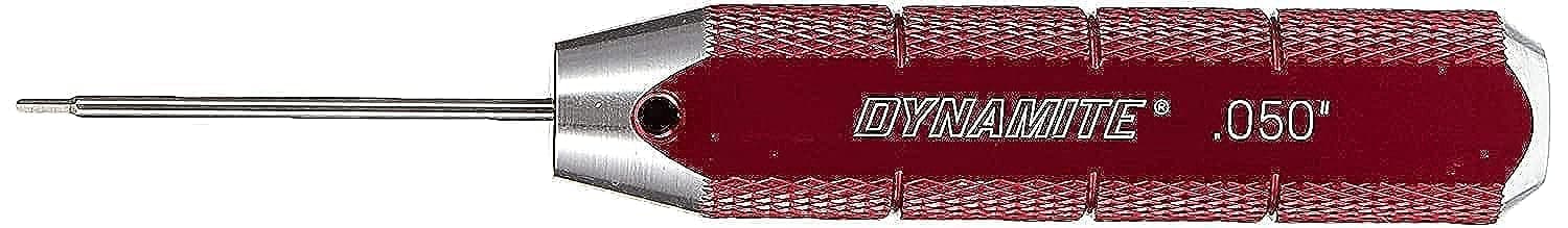Machined Hex Driver Red .050 DYN2910 Hand Tools Misc