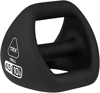 TRX YBell Neo Series 3-in-1 Kettlebell, Dumbbell and Push Up Bar Workout Equipment | Commercial Grade Neoprene Coated Surface | Perfect for Strength Training & Conditioning Workouts