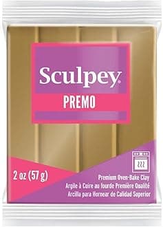 Premo Sculpey Oven Bake Clay - Antique Gold