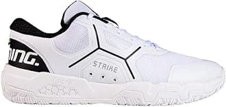 Salming Recoil Strike (White/Black) Men's Squash Shoes (1232071-0701) 10.0