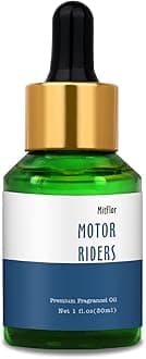 Motor Riders Fragrance Oil, MitFlor Single Scented Oil, Large Size Premium Grade Fragrance Oil for Diffuser, Soap & Candle Making Scent, Aromatherapy Oil, Masculine Scent for Home Fragrance, 30ml