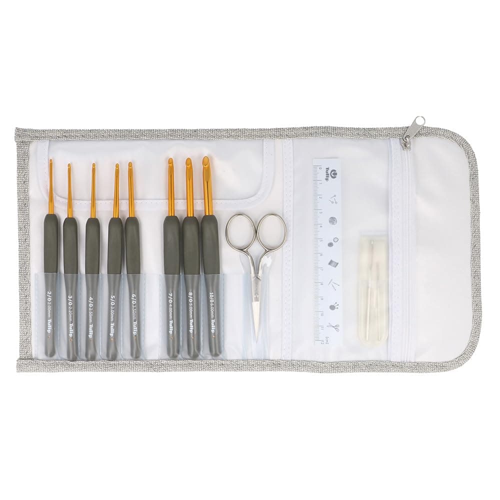 ETIMO with pattern key needle set Royal Silver TES-001