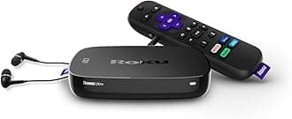 Roku Ultra | Streaming Media Player 4K/HD/HDR with Premium JBL Headphones