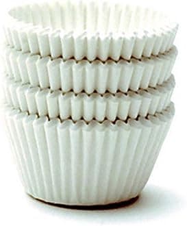 Norpro Giant Muffin Cups, White, Set of 48