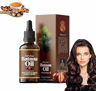 Batana Oil for Hair Growth, 100% Organic, Rosemary Scented, Natural Color, Women's Unisex, 30ml