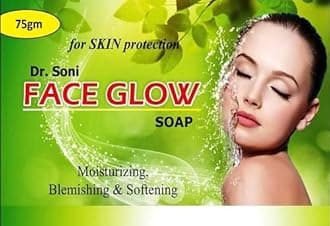 Dr. Soni Face Glow for Skin Protection Health Care Beauty Skin Fairness Pimple Removal Soap