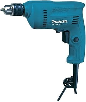 Makita MT Series Blue M0600B - Drill, 10mm(3/8″), Reversing with Keyed Chuck, 350W