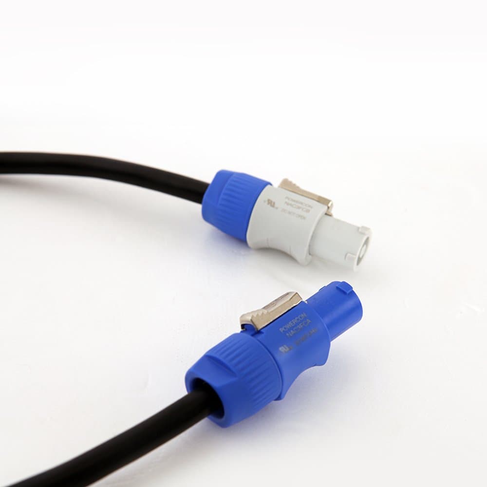 Neutrik Powercon Power Extension Cable 12ft/ Line Array Speaker System/LED Display Board Power Extension Cable/Pp-2414-12