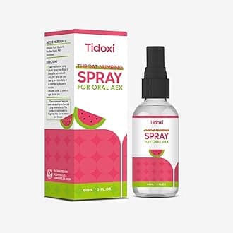 Tidoxi Throat Numbing Spray for Oral Women Men,Deep Throating Numb Spray Watermelon