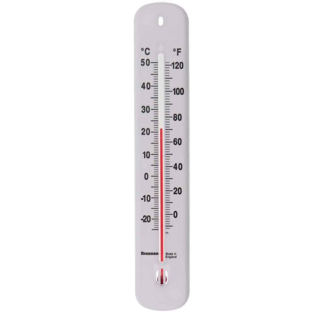 Brannan Standard 215mm Wall Thermometer
