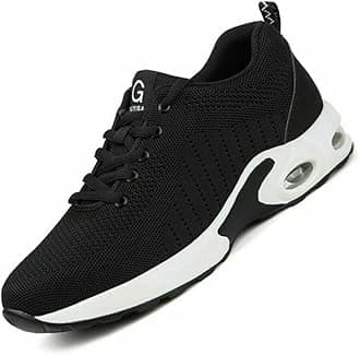 Mens Safety Shoes Boots Steel Toe Cap Work Trainers Sneakers Lightweight Slip Resistant Breathable Protective Boots