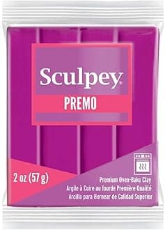 Sculpey Polyform Premo Sculpey Polymer Clay 2 Ounces-Fuchsia