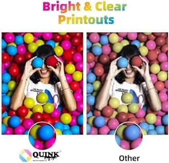 QUINK Refill Ink for Epson 003 Ink for L3110, L3150, L3250, L3252 L3101, L321...