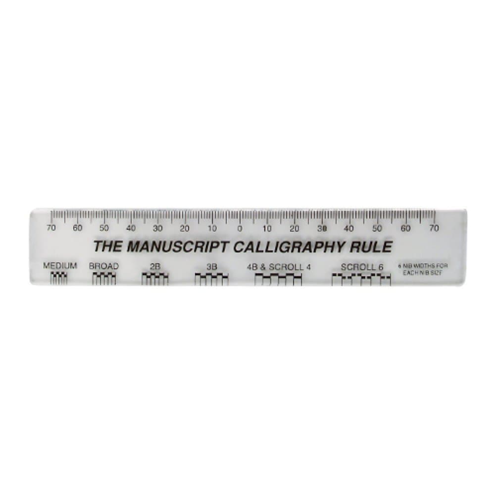 Manuscript Calligraphy Ruler