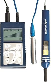 Acupuncture Point Detection and Treatment Electronic Stimulator Pointoselect Digital Meridian Heal Massager Energy Body Back Neck Leg Massager Pain Relief Therapy Face Lift Tools Instrument