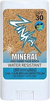 Sunscreen SPF 30 All Natural Vegan Mineral Clear Face Stick