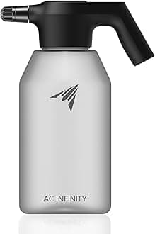 Automatic Sprayer, 2L Portable Electric Spray Bottle, USB Rechargeable with Adjustable Nozzle Spout for Plants Fertilizing Gardening and Cleaning (Frost)