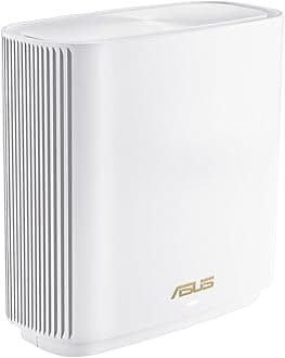 ZenWiFi AX6600 Tri-Band Mesh WiFi 6 System (XT8 1PK) - Whole Home Coverage up to 5500 sq.ft & 6+ rooms, AiMesh, Included Lifetime Internet Security, Parental Control - White