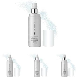 FACESCANADA Ultime Pro Makeup Fixer, 50 Ml | Long Lasting Setting Spray | Keeps Makeup Intact | Hydrates, Soothes & Refreshes Skin | Hyaluronic Acid & Vitamin E Enriched | No Alcohol